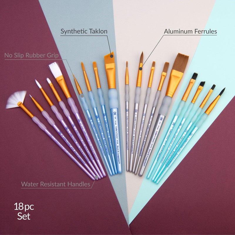 Royal Brush Crafter's Choice Variety Brush Value Set  Multicolor - Image 4